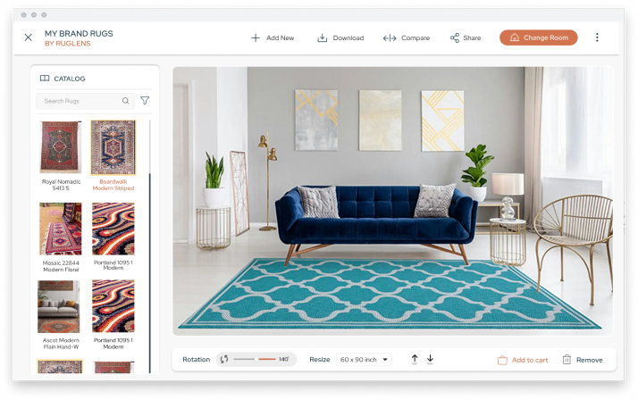 rugLens - AI-Powered Rug Visualizer | Try Rugs in Your Room
